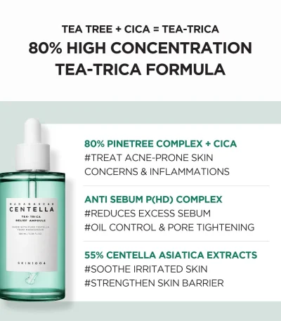 SKIN 1004 Madagascar Centella Tea-Trica Relief Ampoule 100ml