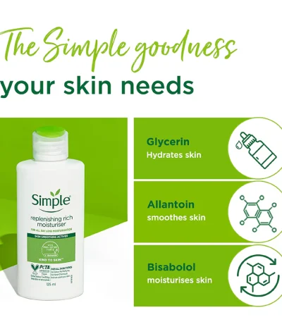 Simple Kind to Skin Replenishing Rich Moisturizer 125ml