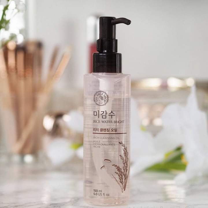 The Face Shop Rice Water Bright Rich Cleansing Oil – 150 ml