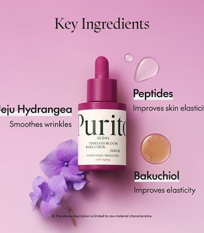 PURITO SEOUL Timeless Bloom Bakuchiol Serum 30ml