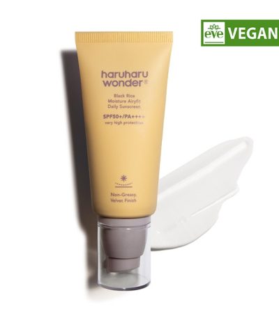 HARUHARU WONDER BLACK RICE MOISTURE AIRYFIT DAILY SUNSCREEN 50ML