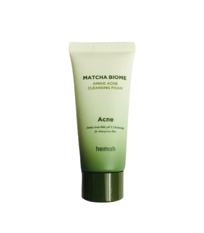 HEIMISH MATCHA BIOME AMINO ACNE CLEANSING FOAM 30ML