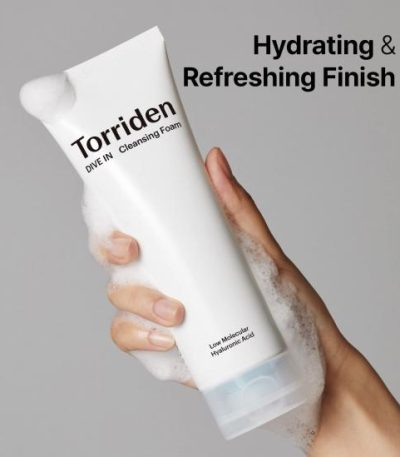 TORRIDEN DIVE IN LOW MOLECULAR HYALURONIC ACID CLEANSING FOAM 150ML