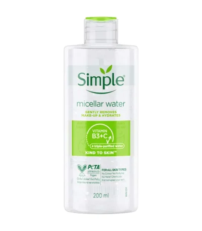 SIMPLE KIND TO SKIN MICELLAR CLEANSING WATER 200ML