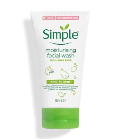 SIMPLE MOISTURISING FACIAL WASH 150ML
