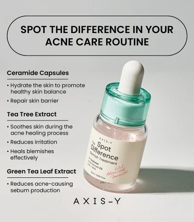 AXIS-Y SPOT THE DIFFERENCE BLEMISH TREATMENT 15ML
