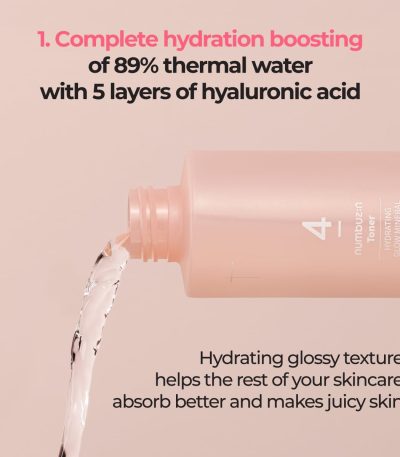 NUMBUZIN NO.4 HYDRATION GLOW MINERAL TONER 200ML