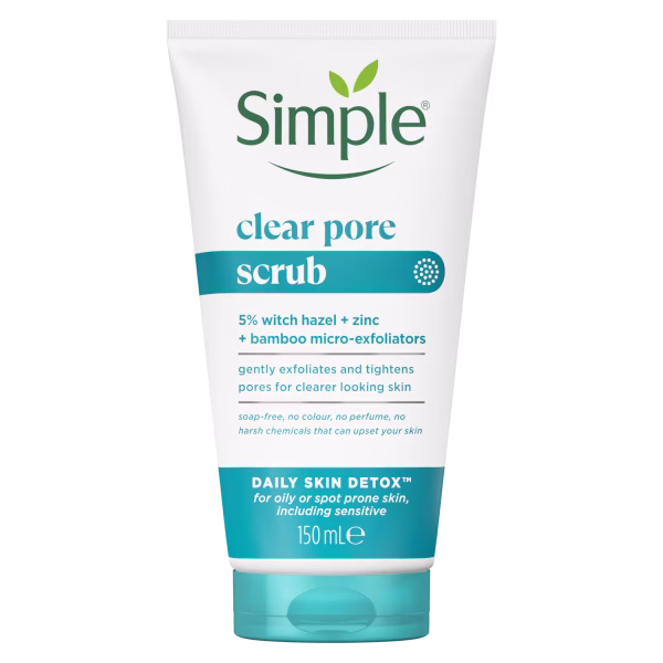 Simple Clear Pore Facial Scrub 150ml